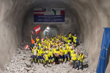 Durchschlag beim Brenner Basistunnel: Wo sich Europa unter den Alpen die Hand reicht