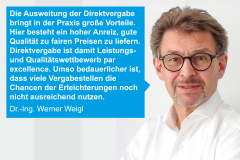 Vergabeerleichterungen werden nicht genutzt