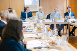Konstruktives Arbeitsfrühstück in Brüssel