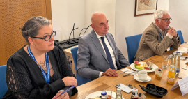 Alexandra Fuchs, Jürgen Mistol und Dieter Räsch