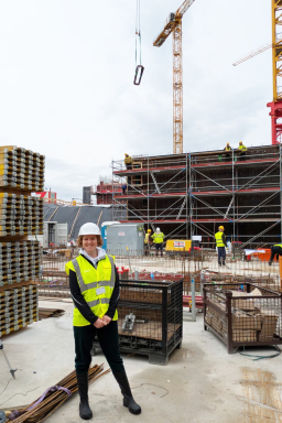 Auf der Baustelle, Februar 2026