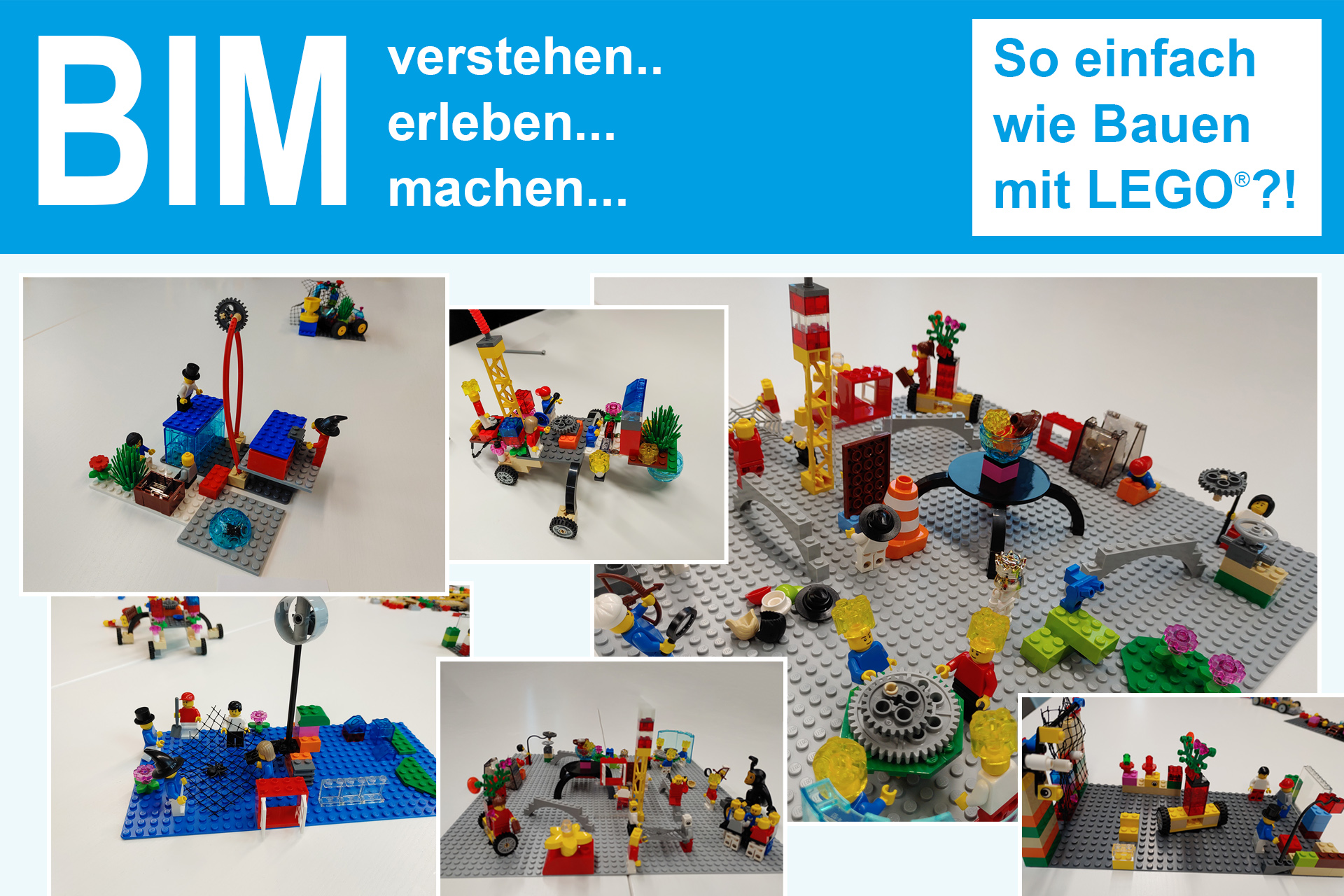 Workshop: BIM verstehen, BIM erleben, BIM machen – so einfach wie Bauen mit Lego?!