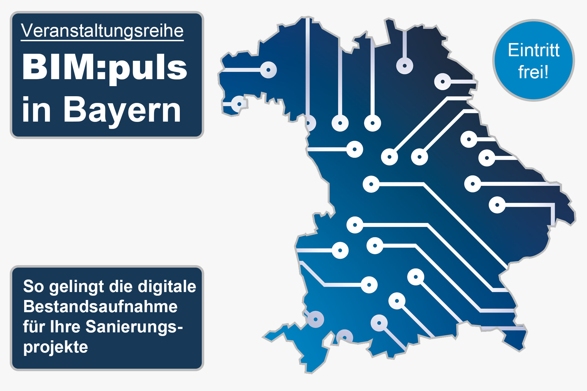 BIM:puls in Bayern: So gelingt die digitale Bestandsaufnahme für Ihre Sanierungsprojekte