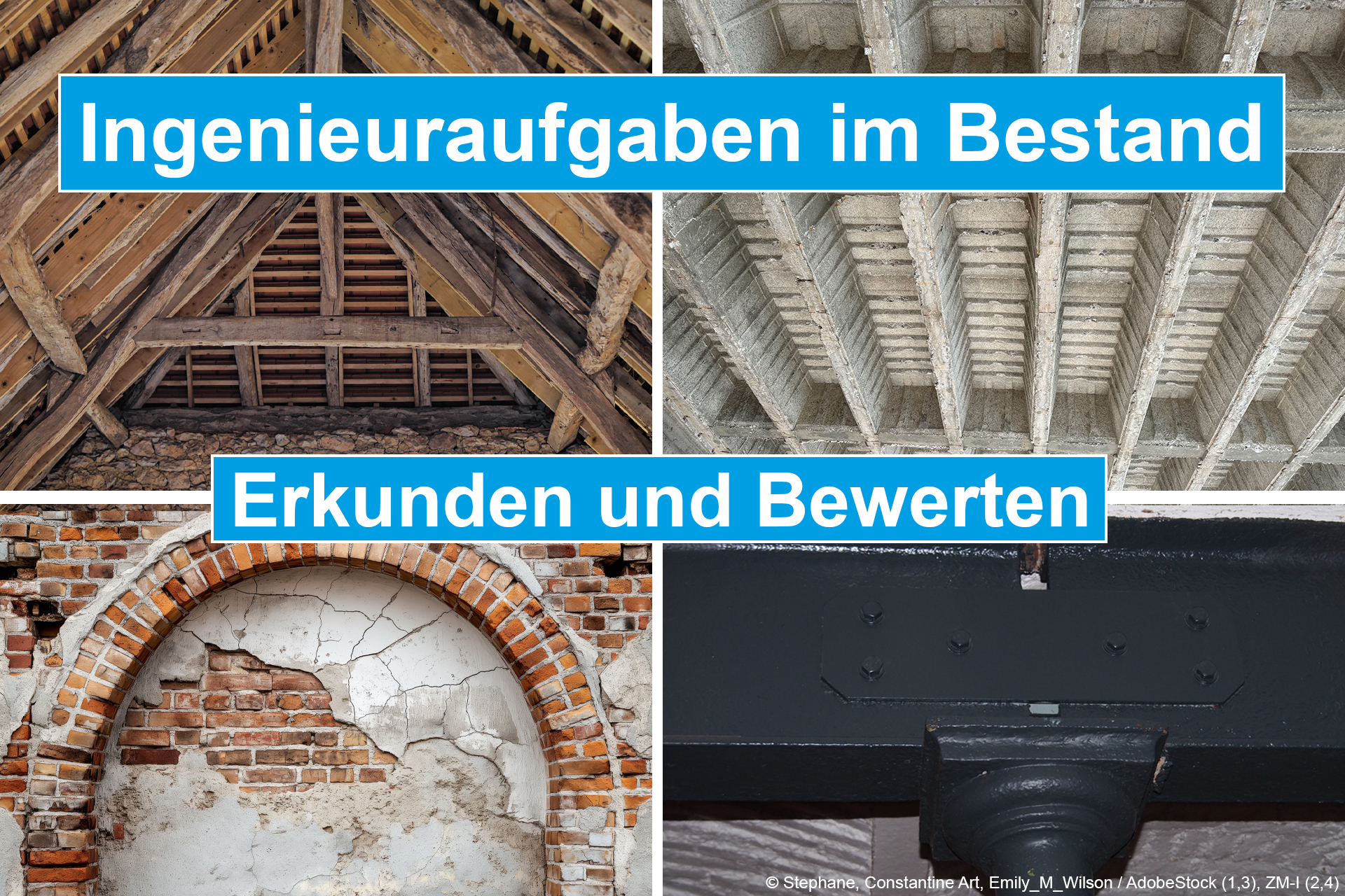 Erkunden und Bewerten Fotos: © Stephane, Constantine Art, Emily_M_Wilson / AdobeStock (1,3,4), ZM-I (2)