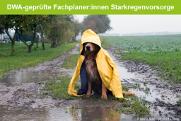 Lehrgang: DWA-geprüfte Fachplaner:innen Starkregenvorsorge