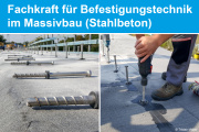 Fachplaner:in für Befestigungstechnik im Massivbau (Stahlbeton)