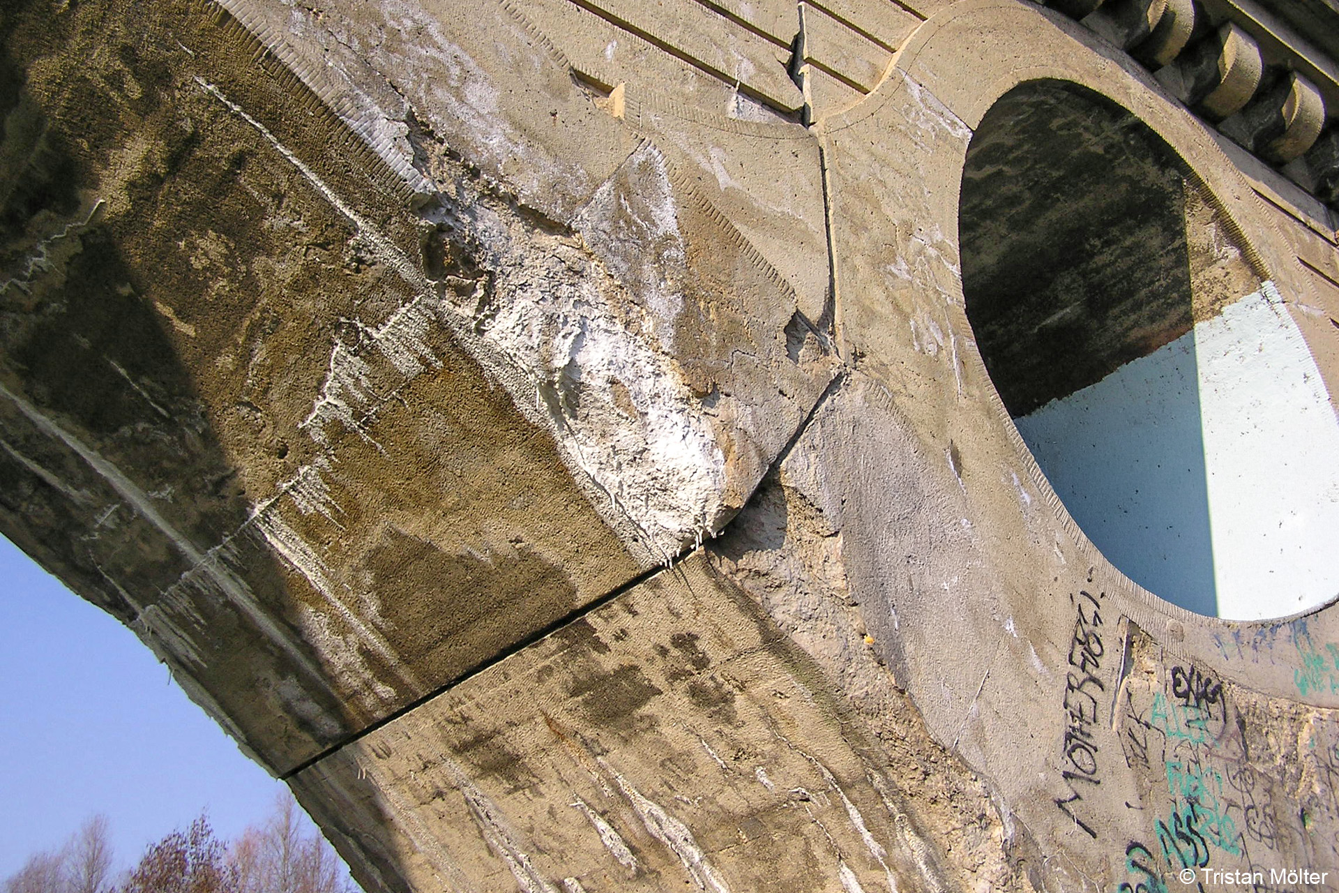 Schäden und Sanierung von (Eisenbahn-) Brücken unter Berücksichtigung der historischen Entwicklung. Foto: Tristan Mölter