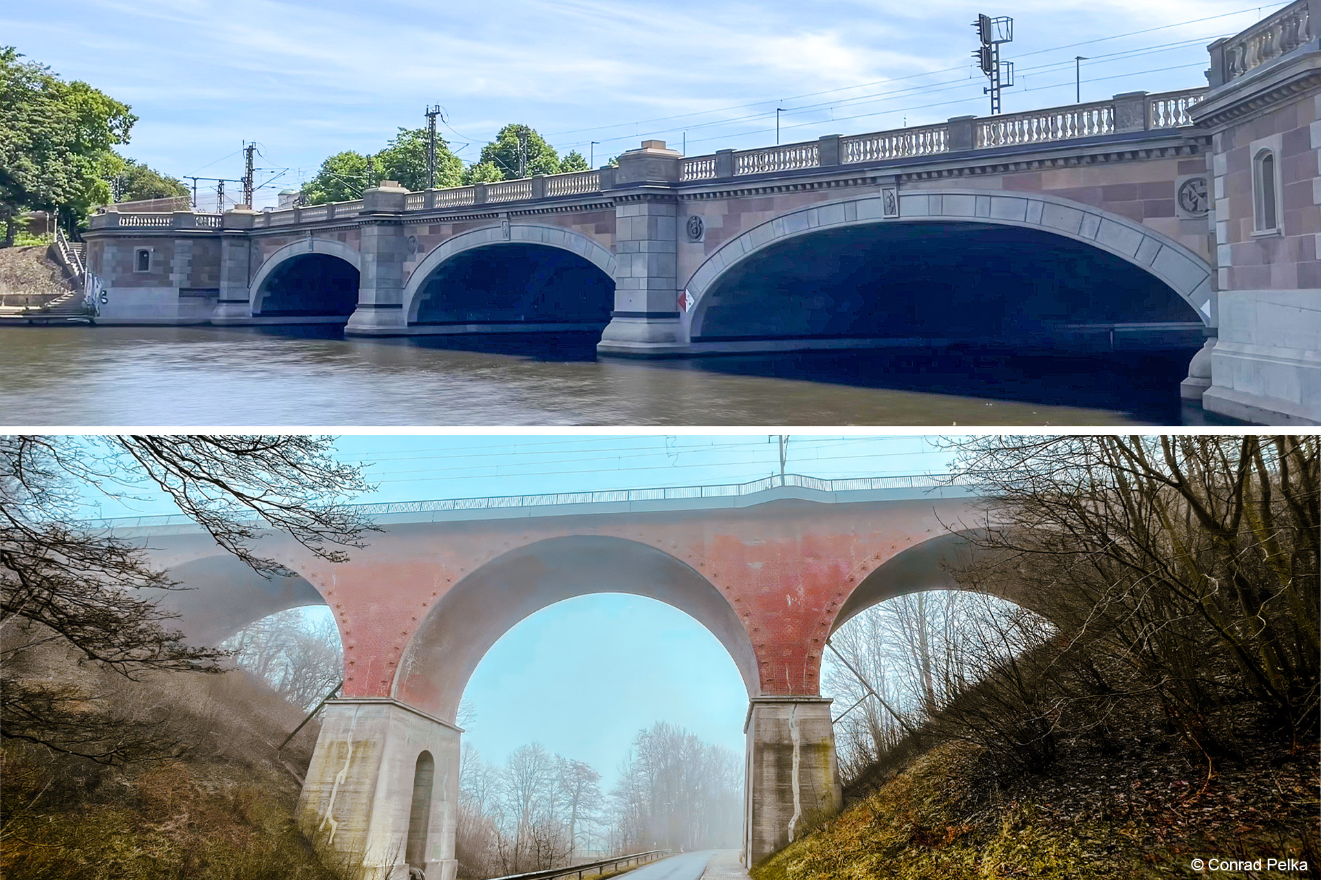 Erhaltung von Brückenbauwerken - Schwerpunkt Gewölbebrücken. © Conrad Pelka