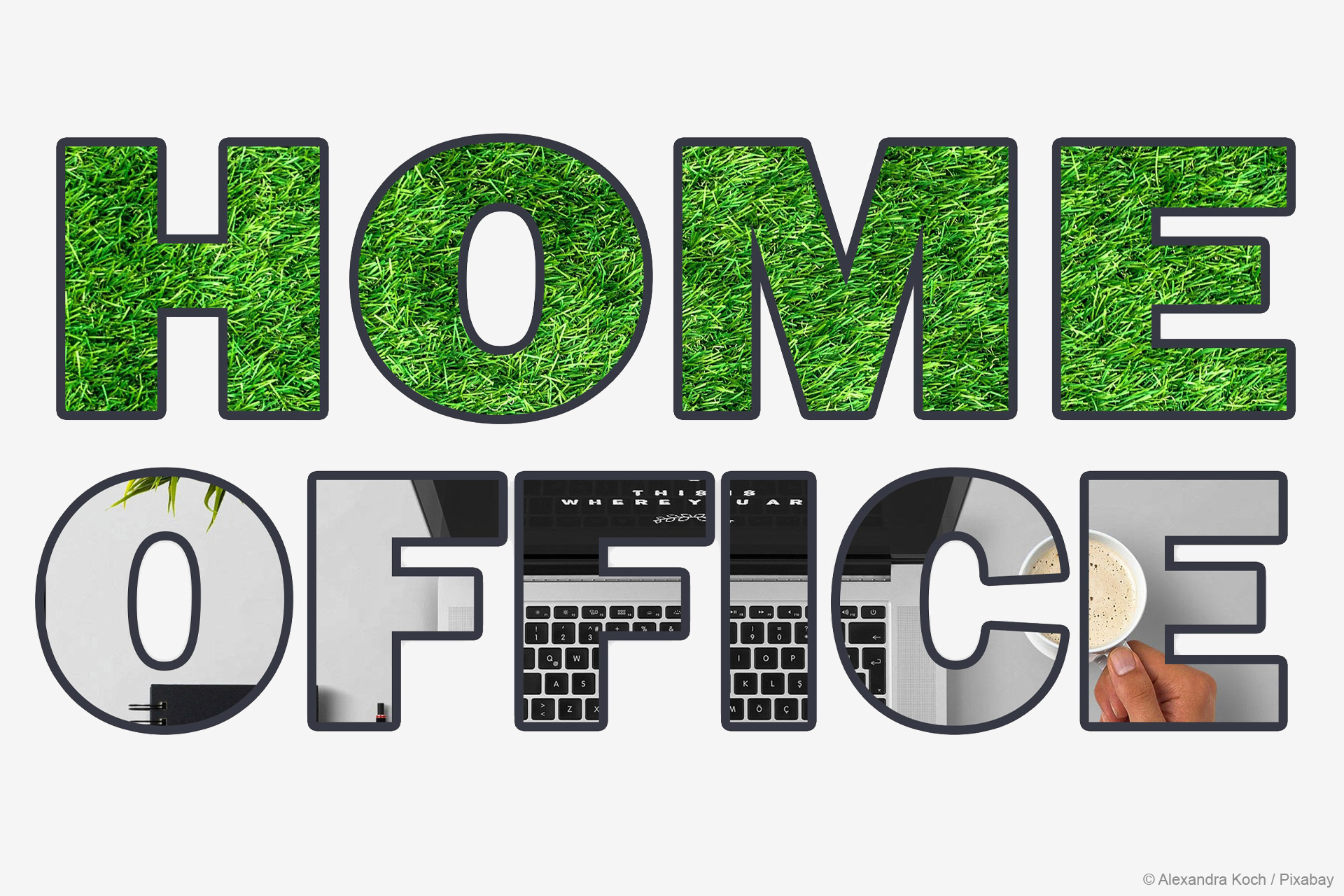 Home Office - Foto: Alexandra Koch auf Pixabay