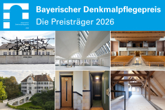 Bayerischer Denkmalpflegepreis 2026 verliehen