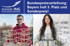 Preisträger JuniorING Schülerwettbewerb 2023/2024