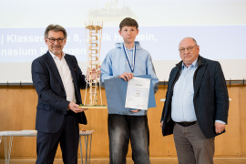 Platz 3: Main View Tower von Janik Heerlein, 13 Jahre, Armin-Knab-Gymnasium Kitzingen, 8. Klasse