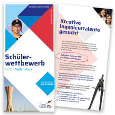 Flyer Schülerwettbewerb 2024/2025