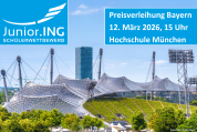 Schülerwettbewerb Junior.ING - Preisverleihung Landeswettbewerb Bayern - 12.03.2026 - München - Kostenfei!