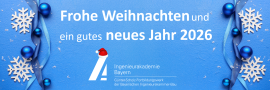 Frohe Weihnachten und ein gutes neues Jahr 2026