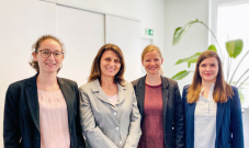 Das Team der Ingenieurakademie Bayern: Victoria Runge, Rada Bardenheuer, Jennifer Wohlfarth und Theresia Richter (von Links) - Nicht im Bild: Doro Knott 