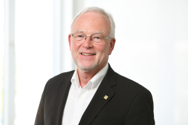 Prof. Dr.-Ing. Norbert Gebbeken, Präsident der Bayerischen Ingenieurekammer-Bau. © Foto: Tobias Hase