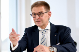 Dr. Werner Weigl, zweiter Vizepräsident der Bayerischen Ingenieurekammer-Bau