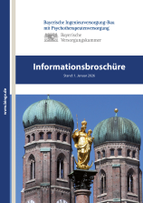 Broschüre mit Informationen zur Bayerischen Ingenieurversorgung-Bau Stand 01/2026