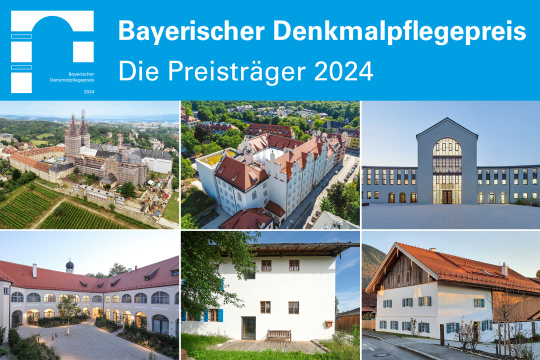 Bayerischer Denkmalpflegepreis 2024 - Die Preisträger